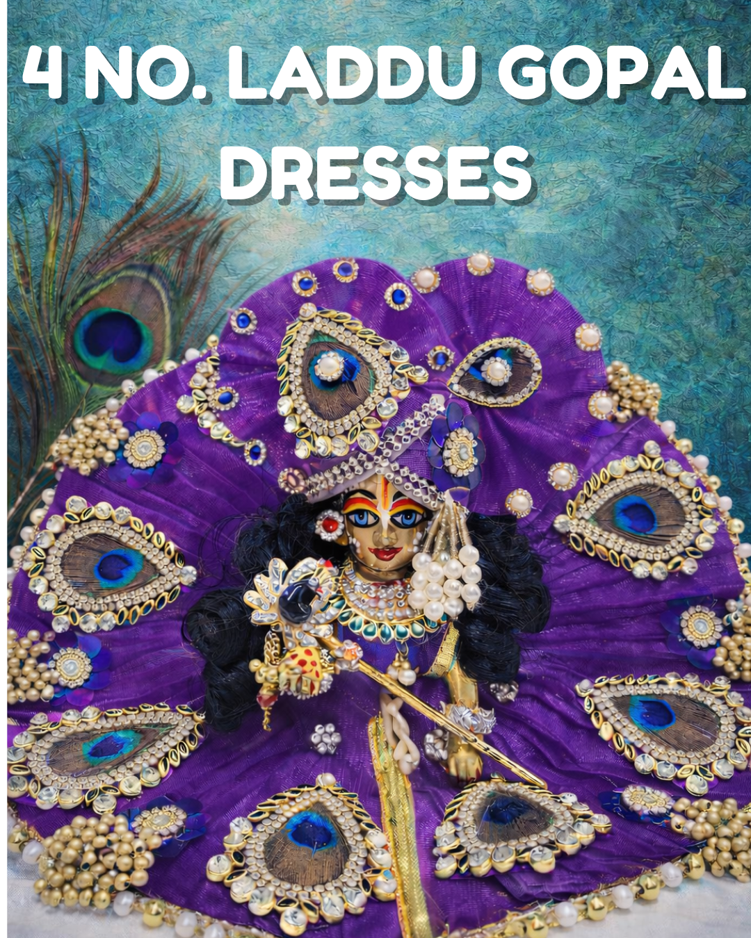 4 NO LADDU GOPAL DRESSES
